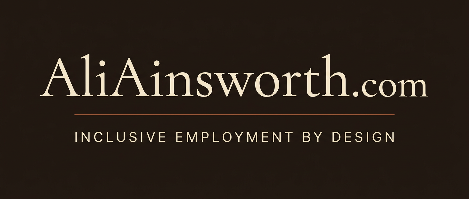 AliAinsworth.com — Inclusive Employment by Design